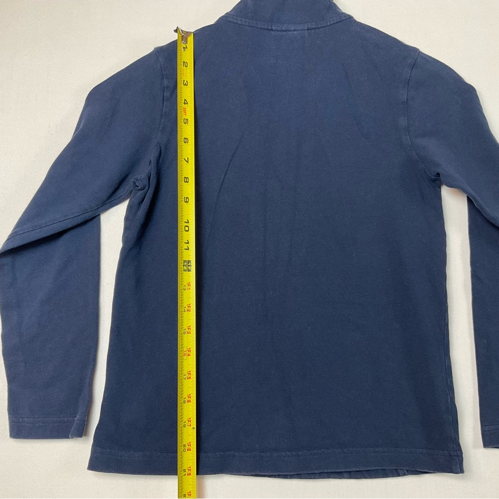 📦Nike youth Navy Blue Half-Zip Pullover with White Swoosh *Coupon Eligible - Picture 7 of 9